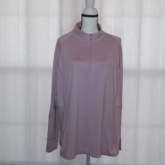 JOCKEY Long Sleeve Pink Top 2X - Picture 1 of 4
